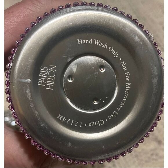 Paris Hilton Diamond Bling Stainless Steel Water bottle 25 ounce NWT - Picture 5 of 7